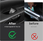 4PCS Car Door Organizer Tray for RX 2023 2024 2025 Front & Rear Door Pocket Inner Organizer Trays TPE for RX Hybrid RX 350h 500h F Sport Premium+ Luxury F Sport Accessories Black