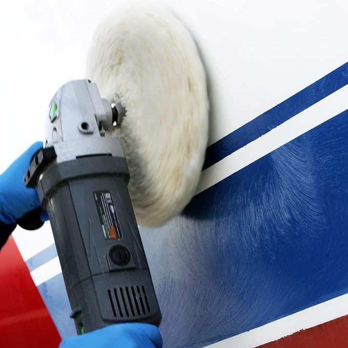 TotalBoat TotalBuff Marine Rubbing Compound (Quart) | Removes Heavy Oxidation and Scratches | Aggressive Fast Cut Liquid Formula for Fiberglass Gelcoat & Paint Restoration on Boats and Cars