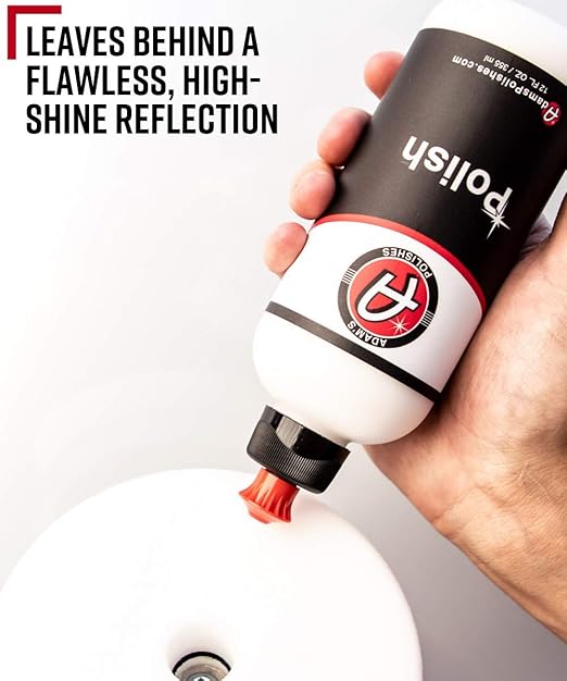 Adam's Polishes 2-Step Polishing System 12oz Combo - Silicone-Free, Body Shop Safe Formula - Quick, Professional Correcting and Polishing for Clear Coat, Gel Coat, Etc. (Perfecting Polish)