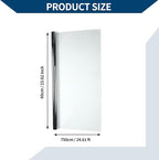 Car Window Tint Film Window Privacy Film Car Carbon 2 PLY PET 24.61 ft x 23.62 Inch 1 Pc Gray VLT 70% IRR 20% UVR 40%