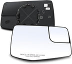 Passenger Right Side Mirror Glass with Blind Spot Mirror - Compatible with Chevy & GMC Vehicles - Silverado 1500 2019-2024, Sierra 1500 2019-2024, with Heated, w/o Auto Dimming, Replace# 84309709