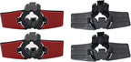 4PCS Rear Parking Sensor Bracket Cover with Adhesion Promoter for Nissan Armada Altima Maxima for Infiniti Q50 2015-2020 2853