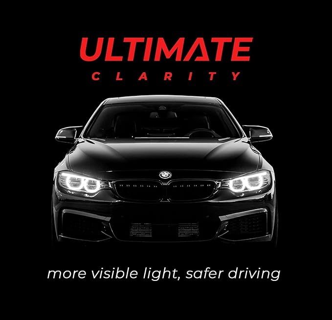 VViViD+ Ultimate Headlight Taillight Tint Vinyl Wrap (12" x 7ft, Light Smoke)