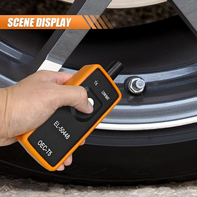 EL-50448 TPMS Relearn Tool, Car TPMS System Reset Programming Training Tool, OEC-T5 Tire Pressure Monitor Sensor Activation T