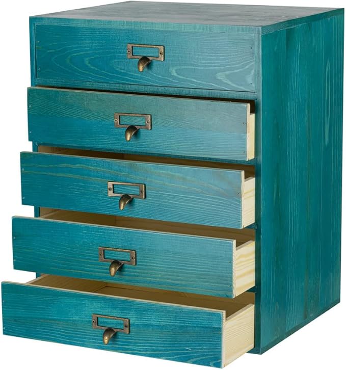 Large Wooden Drawers Rustic Desk Organizers and Accessories Wooden Storage Dox with Drawer Paper Storage Drawers Wood File Or