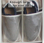 MISSLO Heavy Duty Organizer for Narrow Door with 12 Mesh Pockets (Brown)