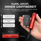 SafeProX 2 in 1 Emergency Escape Tool, Life Saving Car Window Breaker & Seatbelt Cutter - Car Window Hammer for Quick Acciden