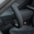 MEWANT DIY Stitching Steering Wheel Cover Wrap for Tesla Model 3 Highland 2023-2025/Model Y 2025 Highland for Tesla Model 3/Model Y Accessories