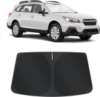 TINGLU Sun Shade for Subaru Outback Wagon 2015-2019 Accessories Windshield Sun Shade Window Shade UV Rays Protection Sun Visor Cover with Steering Wheel Sunshade Storage Bag