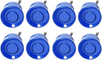 Car Reverse Parking Radar System with 8 Parking Sensors Distance Detection + LED Distance Display + Sound Warning (Blue Color)