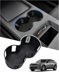 Cup Holder Inserts Compatible with Honda Prologue EV/Acura ZDX 2026 2025 2024, Non-Slip TPE Center Console Cup Holder Protector Organizer for Prologue EV/ZDX Interior Accessories