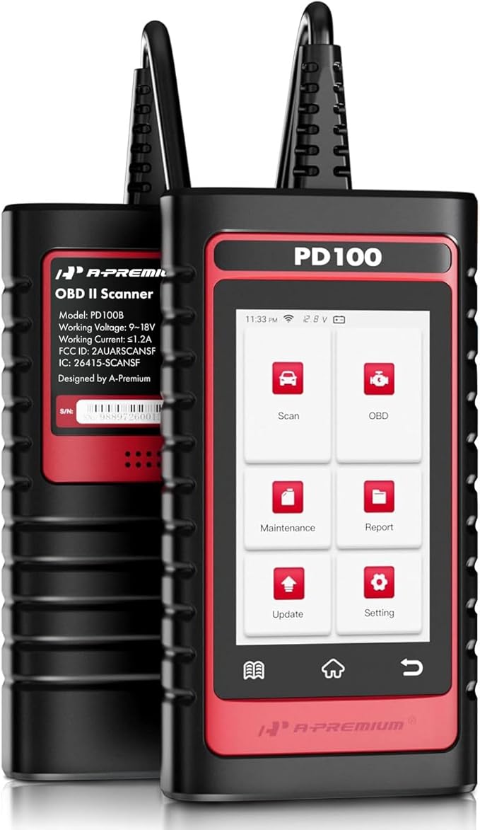 A-Premium 2025 PD100B for BMW/Mini Full System OBD2 Scanner Diagnostic Tool, Bi-Directional Code Read Scan Tool, Full Reset