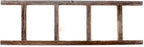 BARNWOODUSA Rustic Decorative Ladder - 100% Upcycled Wood (48" x 12" x 1.5", Weathered Gray)