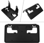 Front License Plate Frame Bracket Compatible with Ford F250 F350 F450 F550 Super Duty 2023 2024 2025 2026, Black No Drill Fro