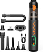 Car Vacuum, Handheld Vacuum Cordless with 21000Pa Powerful Suction & 3 Modes, 4-in-1 Portable Hand Held Mini Vacuum Cleaner R