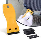 NEWISHTOOL Car Wrap Kit Heat Gun for Vinyl Wrap Application & Window Tint Installation Vehicle Wrapping Tools, Includes Wrap Squeegee and Spare Felt, Micro Squeegee, Film Cutter, Vinyl Scraper, Gloves