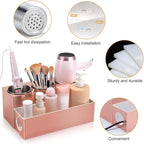 GFWARE Hair Tool Organizer - Bathroom Vanity Organizers and Storage, Hair Styling Accessories Hot Tools Organizer Hair Dryer,