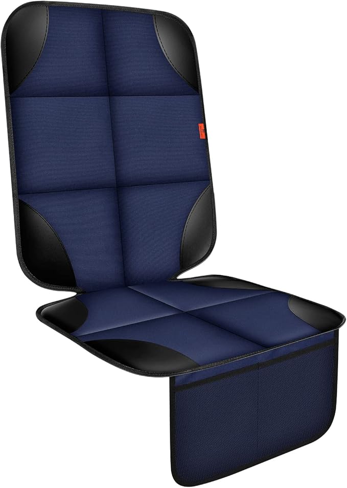Car Seat Protector 1 Pack Car Seat Cushion Mat Thickest Padding,Waterproof 600D Fabric Car Seat Covers for Non-Slip Backing M