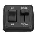 RV Led Dimmer Switch 12 Volt, 12V Rv Light Led Dimmer Switch, Toggle Dimmer Switch DC High Side Light Dimmer Switch for Dimmable LED Halogen, Incandescent - RV, Auto, Truck, Marine, and Strip Lighting