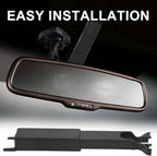 KIMISS Rearview Mirror Wire Cover, for 1999‑2007 ABS Windshield Mirror Wire Cover Impact Mirror Wiring Cover