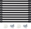 DGSL Magnetic Tool Holder Strip 10 Pack, 18 In Heavy Duty Tool Organizer Magnetic Strip, Tool Magnet Bar For Garage Tool Orga