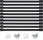 DGSL Magnetic Tool Holder Strip 10 Pack, 18 In Heavy Duty Tool Organizer Magnetic Strip, Tool Magnet Bar For Garage Tool Orga