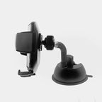Simple Cradle Dash Mount - Upgraded Hands-Free Car Phone Holder - Thick Case Friendly Phone Holder for Car - Mount for Dash - Compatible with iPhone & Android – Black