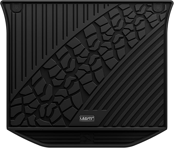 LASFIT Cargo Mat for Jeep Grand Cherokee 2011-2020 2021 5 Seats, All Weather TPE Custom Fit Rear Trunk Mat Trunk Liner Cargo Liner, Black