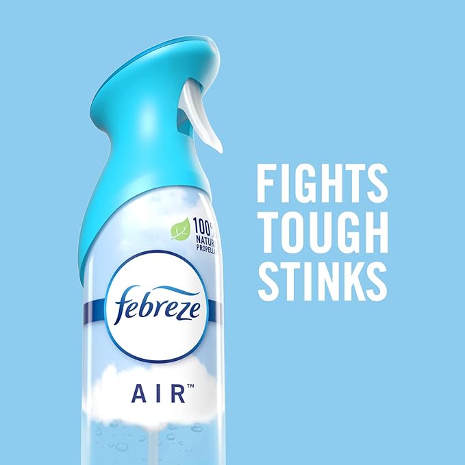 Febreze Air Mist Air Freshener, Odor-Fighting Room, Air Fresheners for Home Bathroom and Kitchen, Spray, Southern Lilac Morni