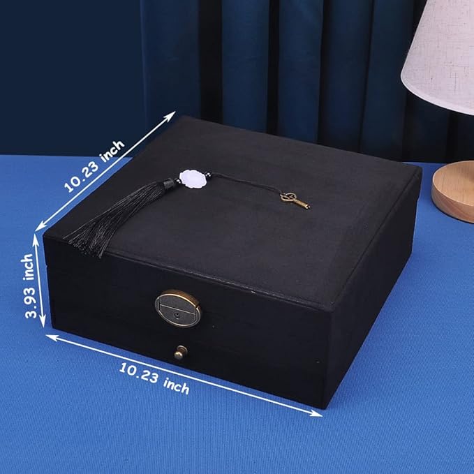 Women Jewelry Box Lockable 3 Layers Large Jewelry Organizer Storage Case for Earrings Necklaces Rings Bracelets,Green Display