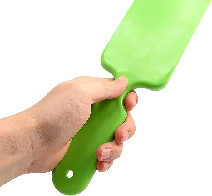 NEWISHTOOL Long Reach Auto Bulldozer Squeegee, Mini Paddle Scrubber for Window Tint Film Installing and Vehicle Windshield/Rear Window Glass Cleaning, 1 PC Bulldozer Tint Tool and 3 PCS Scrub Pads