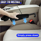 YoRise 2PCS Dual Slot Car Seat Gap Filler Organizer, Multifunctional Car Side Seat Gap Guard Spacer with Cup Holder, Universal Auto Storage Accessories for Preventing Items Falling Out (Black)