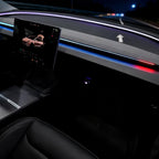 Tesla Smart Blind Spot Detection Ambient Lighting for Tesla Model 3 Y Highland Juniper, Plug-and-Play, Custom Color Modes Dyn