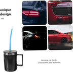 Headlight Restoration Kit Polish 110v Headlight Atomizing Cup Leakproof Nozzle Spray Cup Random Color