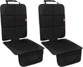 Car Seat Protector, 2 Pack Carseat Protector with Thick Padding, Baby/Pets for Child Car Seat-Mesh Pockets-Waterproof-Univers