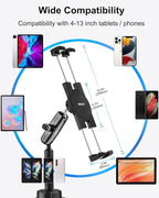 woleyi Cup Holder Tablet Holder for Car Mount - [Metal Arm] Heavy Duty Adjustable Car Cup Tablet Mount Truck Car Accessories, for 4-13" Tablets iPad Pro Air Mini, Galaxy Fold, Kindle Fire, iPhone
