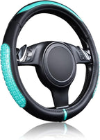 Flying Banner car Steering Wheel Cover Gel Massage Velvet Cool Warm Universal Size 15 inches SUV Truck Anti Slip Odorless Sum