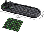 Multi-Functional Support Anti-Slip Pad, 360° Rotatable Car Anti Slip Mat Phone Holder with Temporary Parking Number, Auto Das