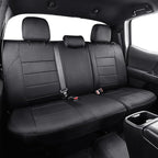 EKR Custom Fit Tacoma Car Seat Covers for Select Toyota Tacoma 2016 2017 2018 2019 2020 2021 2022 2023 Access Cab - Full Set,