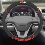 FANMATS NFL Unisex-Adult Embroidered Steering Wheel Cover