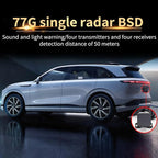 Blind Spot Monitoring System, 77 GHz Millimeter Wave Radar 12V Universal Car Truck Blind Spot Detection System, Sensitive Rad