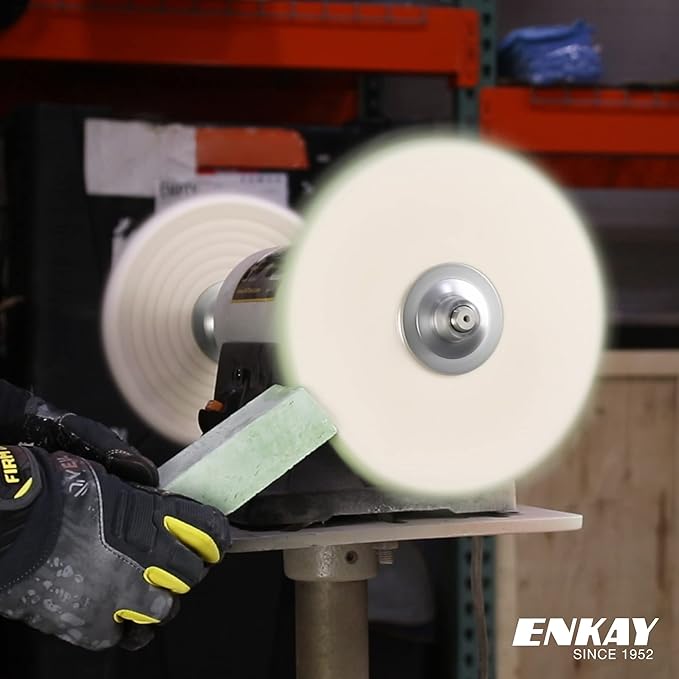 ENKAY - Green Stainless Steel Polishing Compound, 1 Lb. (U.S. Made)