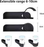 Car seat gap filler organizer,multifunctional car seat organizer,Adjustable Cup Holder car console side storage box Holders phone, sunglasses,car accessories(Black)