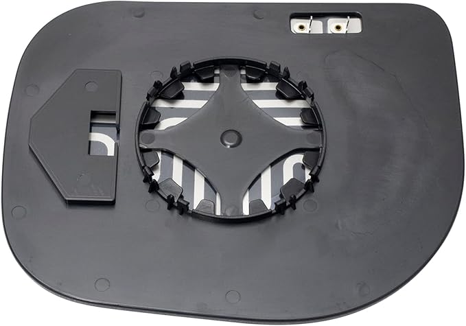 TRQ Passenger Side Mirror Glass with Backing Plate Heated Compatible with 2006-2015 Nissan Titan 2006-2015 Nissan Armada NI13