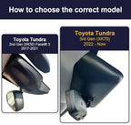 Fitcamx 4K Dash Cam Suitable for Toyota Tundra 2022-2026 Hybrid & Sequoia 2023-2026 (Gen3), OEM Factory Look, 2160P UHD Video