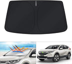 KUST Windshield Sun Shade for Honda CR-V 2007-2018 2019 2020 2021 2022 CRV Accessories Sunshade Window Sun Visor Foldable Block Sun UV Rays Keep Car Cooler