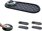 S-SNAIL-OO Multifunction Car Anti-Slip Mat, Multifunction Car Dashboard Mobile Phone Holder with Temporary Parking Number Pad