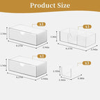 3 Tier Medicine Cabinet Organizer and Storage,Stackable Bathroom Medicine Organizer with Removable Dividers, Plastic Vanity S