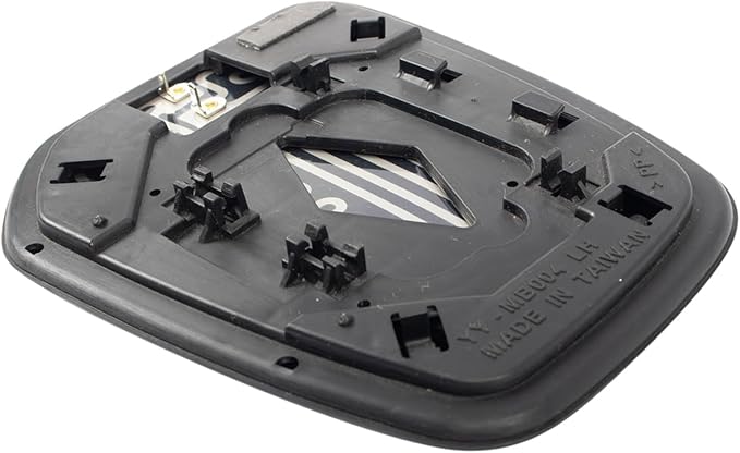 TRQ Driver Side Mirror Glass Heated For Factory Equipped Mirrors Compatible with 2014-2015 Mitsubishi Mirage 2017-2023 Mirage