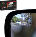 Blind Spot Mirrors for Cars - by Safe View Company - Change Lanes Confidently - Made from Real Convex Glass - Long Lasting - Easy Peel & Stick (Falcon), SVCBAME23